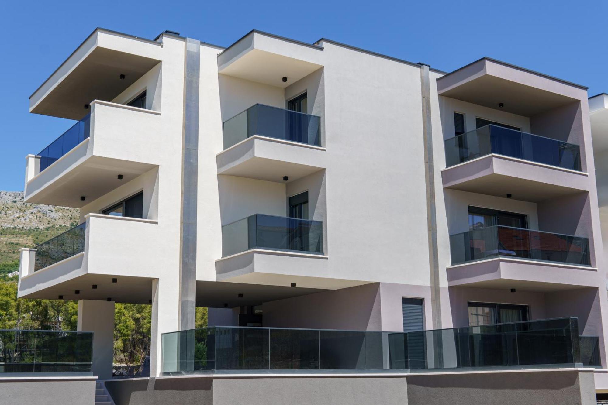 Villa Bila Podstrana Esterno foto
